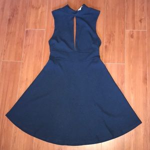 Navy blue dress